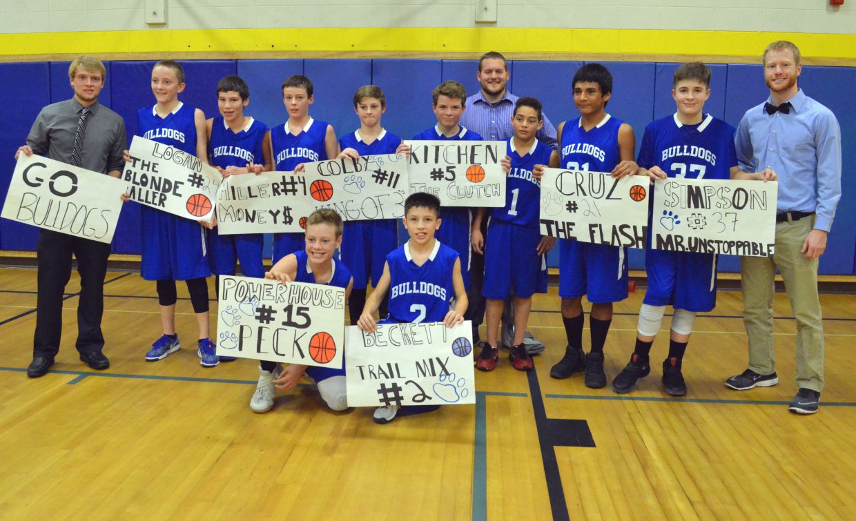 Craig Middle School boys hoops clinches district championships