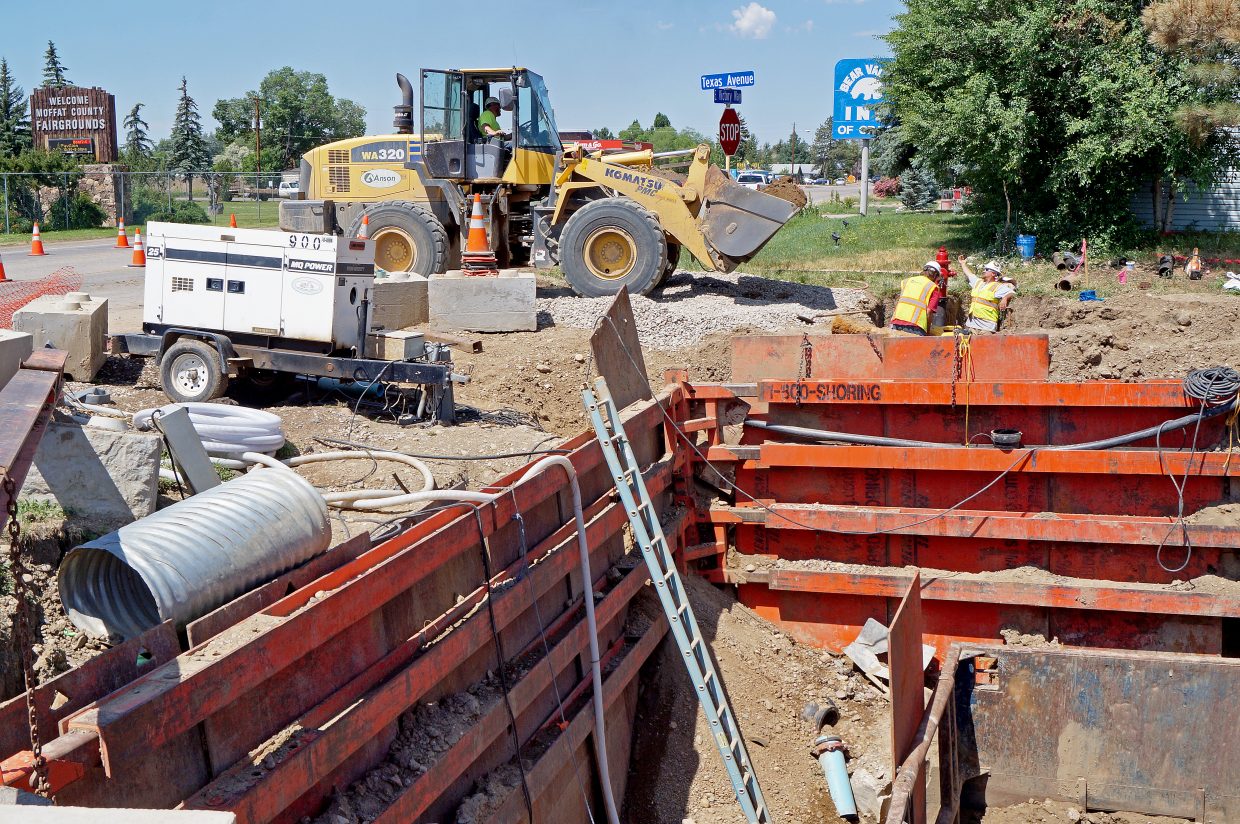 Construction clogs the east end of Craig | CraigDailyPress.com