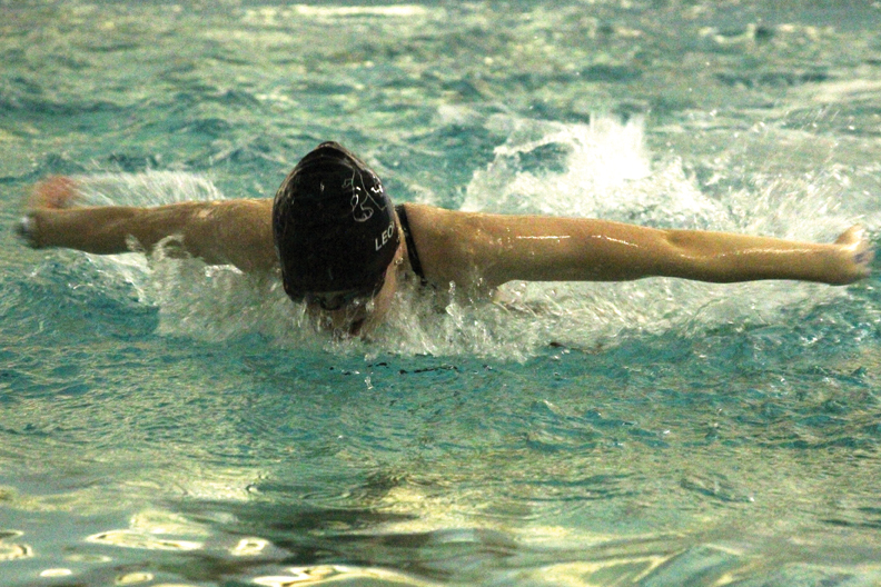MCHS junior posts 3 statequalifying times in season’s 1st swim meet