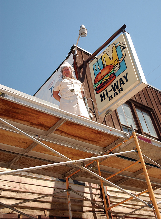 Historic HiWay Bar restored