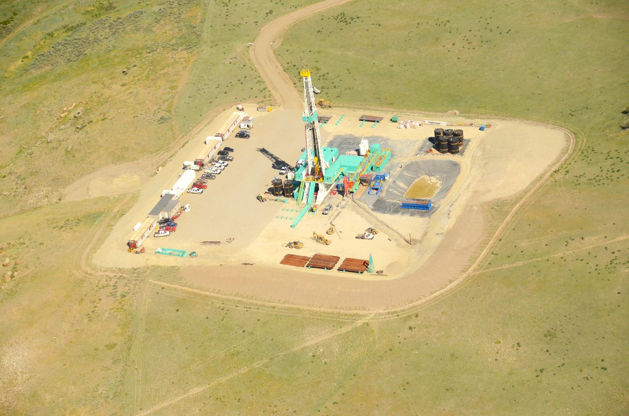 Drilling for natural gas and oil in Northwest Colorado ...