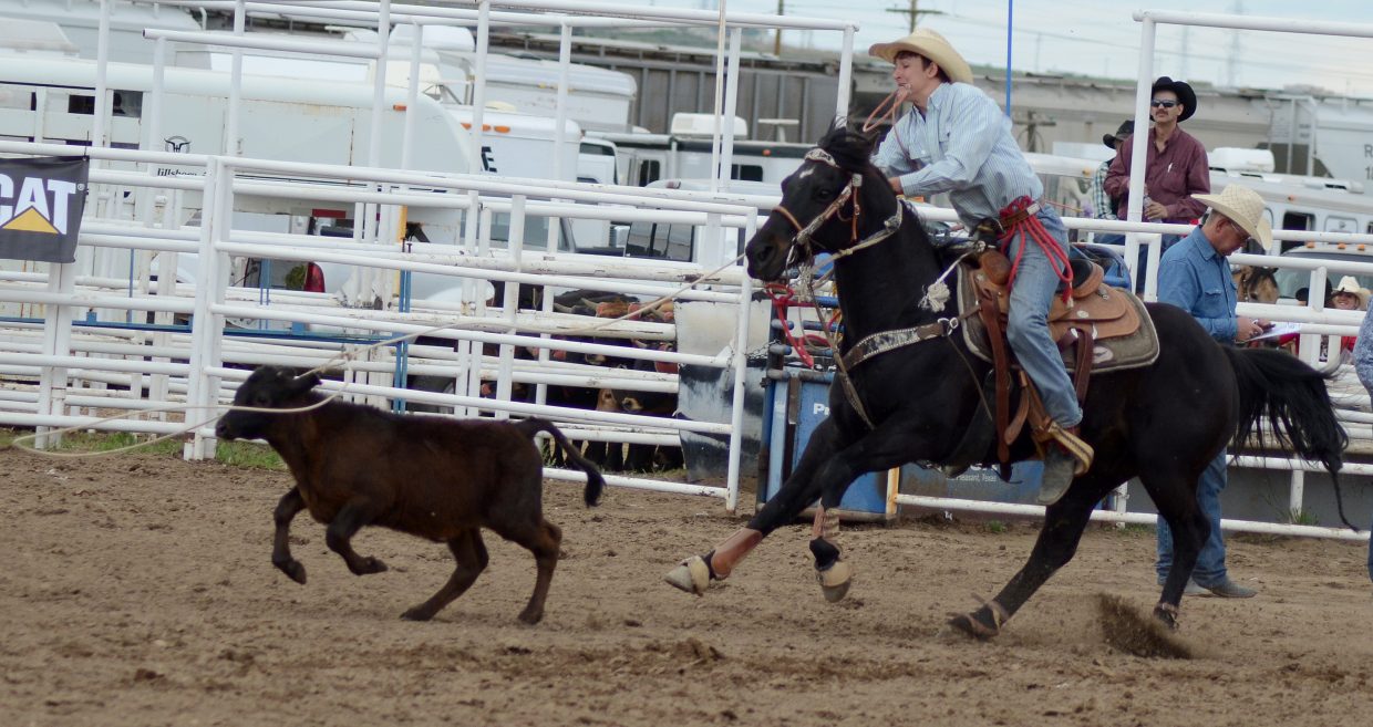 Colorado State High School and Junior High Rodeo, day one ...