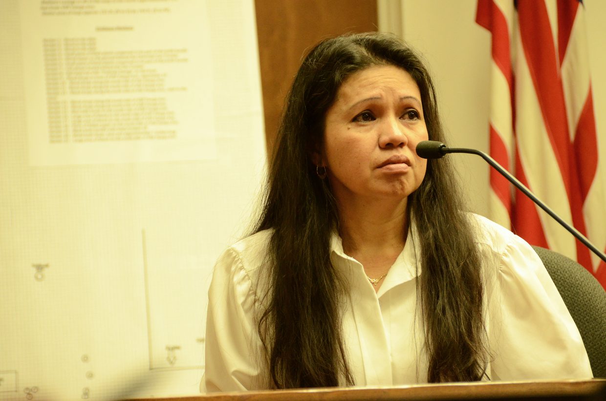 Mary Rose Fief takes the stand Monday morning at her husband Leroy Fief's murder trial. Leroy Fief is on trial for first-degree murder for the alleged stabbing death of Shane Arredondo.