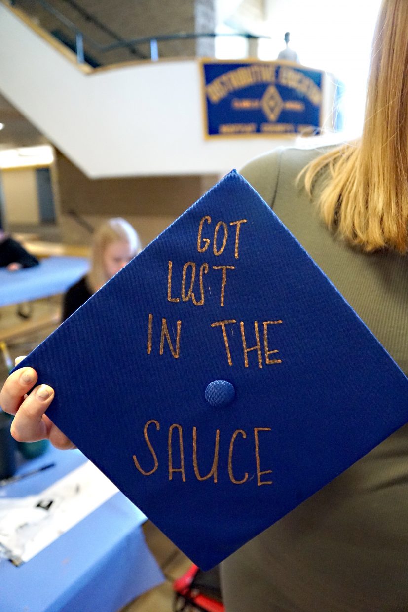 Some graduates may still be finding themselves.