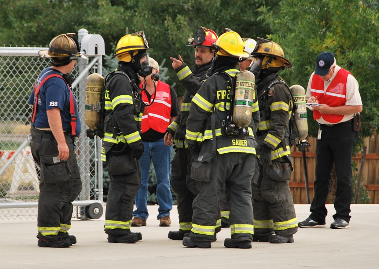First responders train to respond to mass casualities, hazardous ...