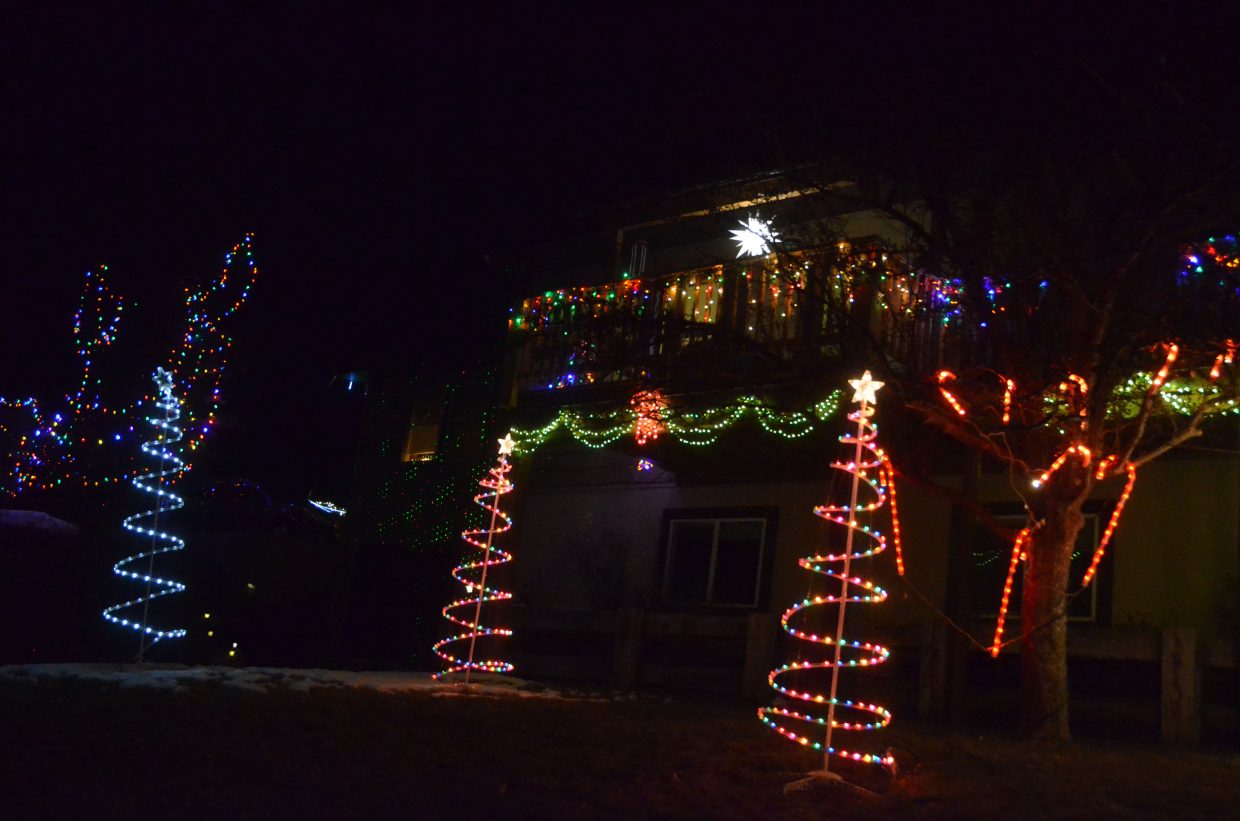 The Looper home at 875 Jerimiah Ave. in the 2018 Holiday Tour of Lights.