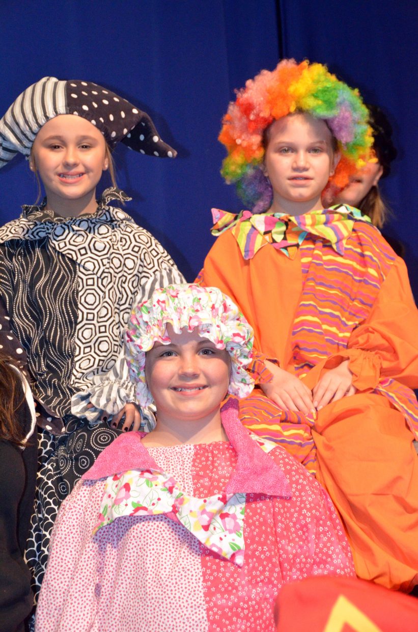The full cast and crew of the Missoula Children's Theatre production of 