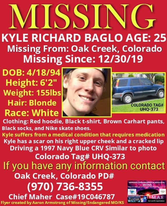 Northwest Colorado man missing since Sunday; last seen east of ...