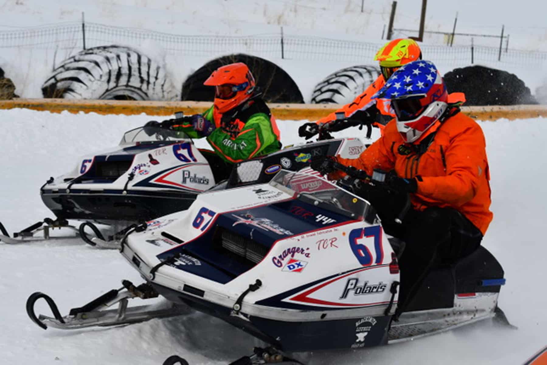 XMR snowmobile action roars to life at Hayden Speedway ...