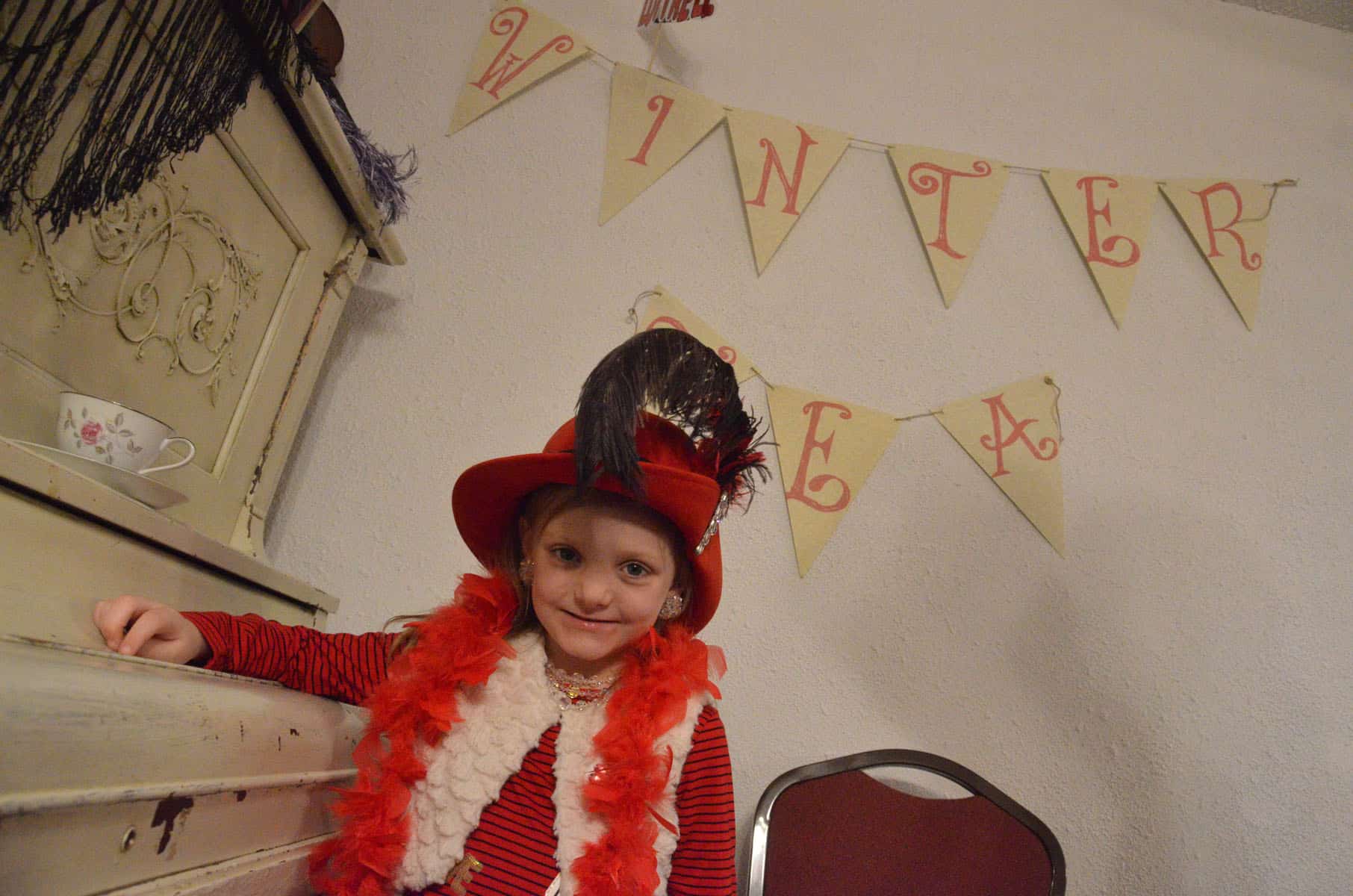 Fanciful fun brews up during Luttrell Barn Winter Tea