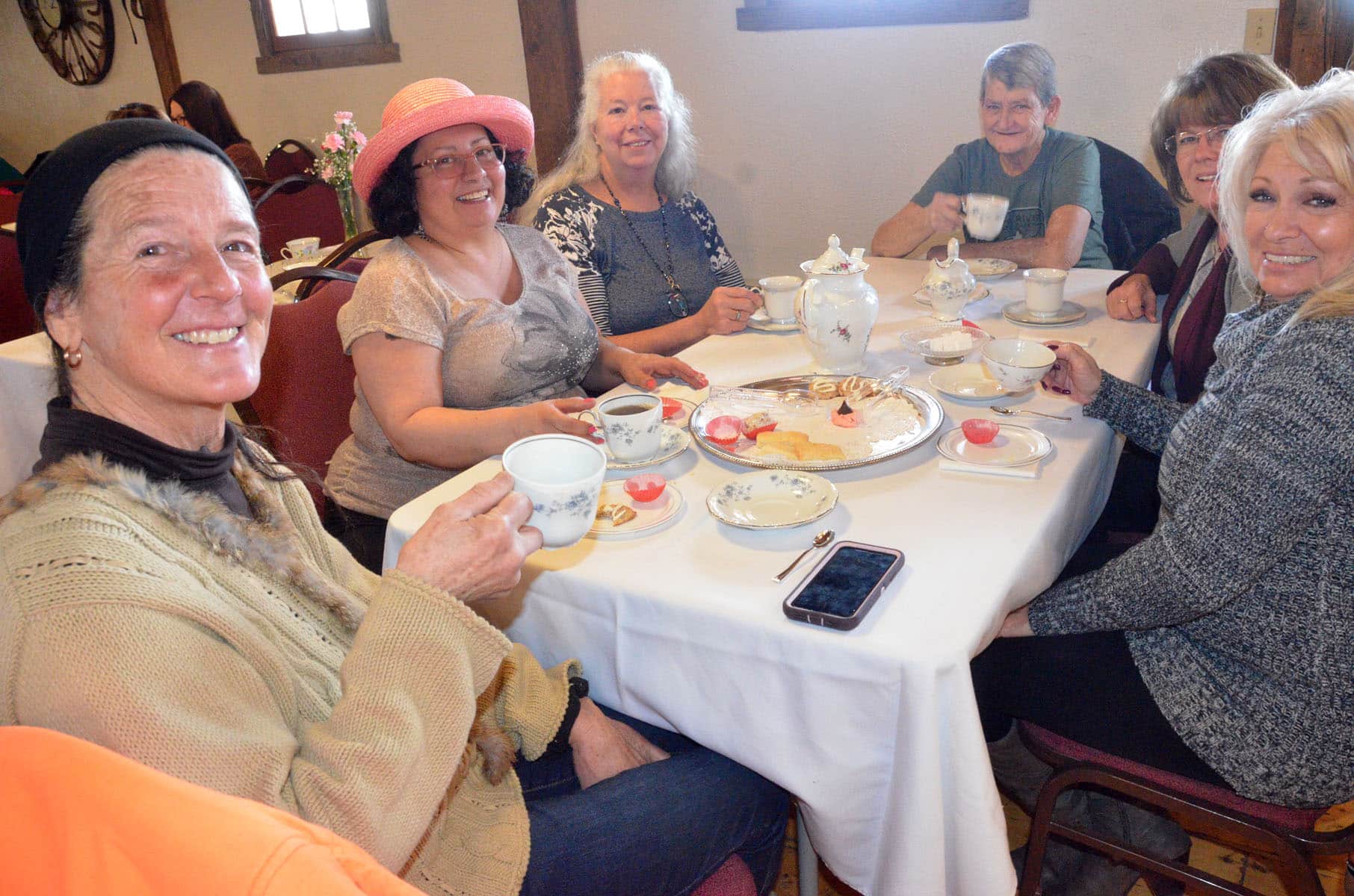 Fanciful fun brews up during Luttrell Barn Winter Tea