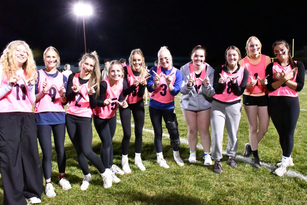Moffat County girls get rowdy in Powder Puff football tradition