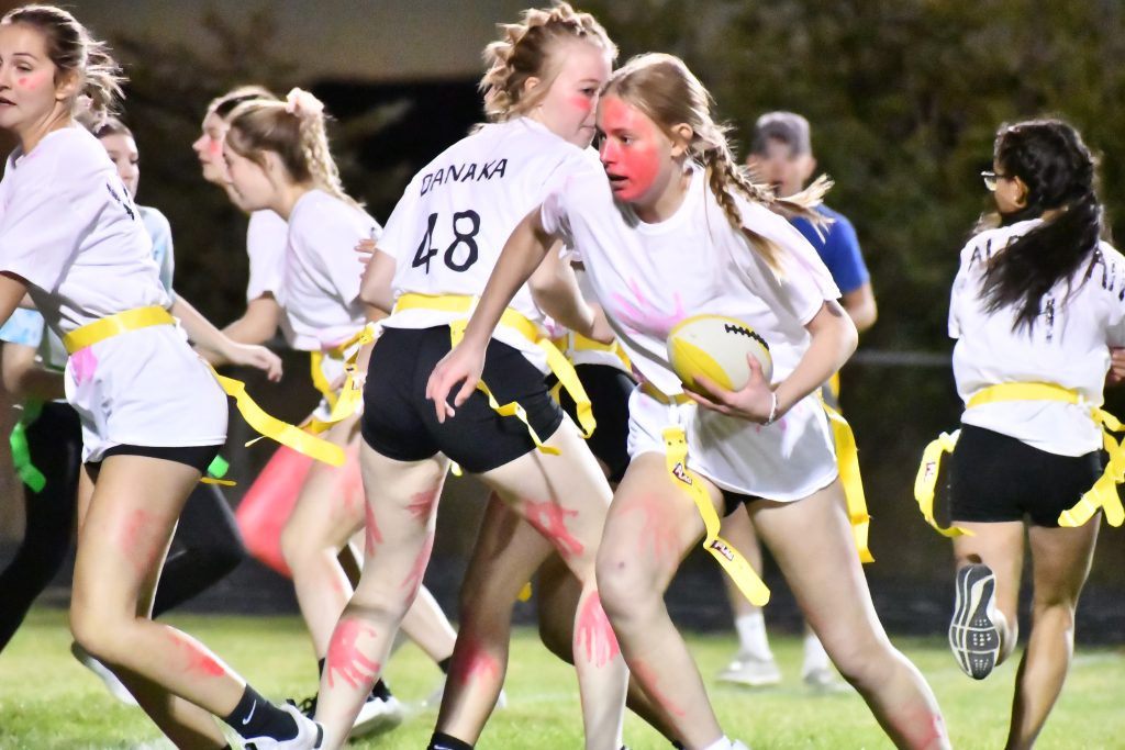 Moffat County girls get rowdy in Powder Puff football tradition