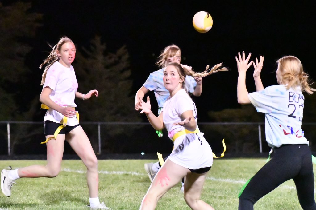 Moffat County girls get rowdy in Powder Puff football tradition
