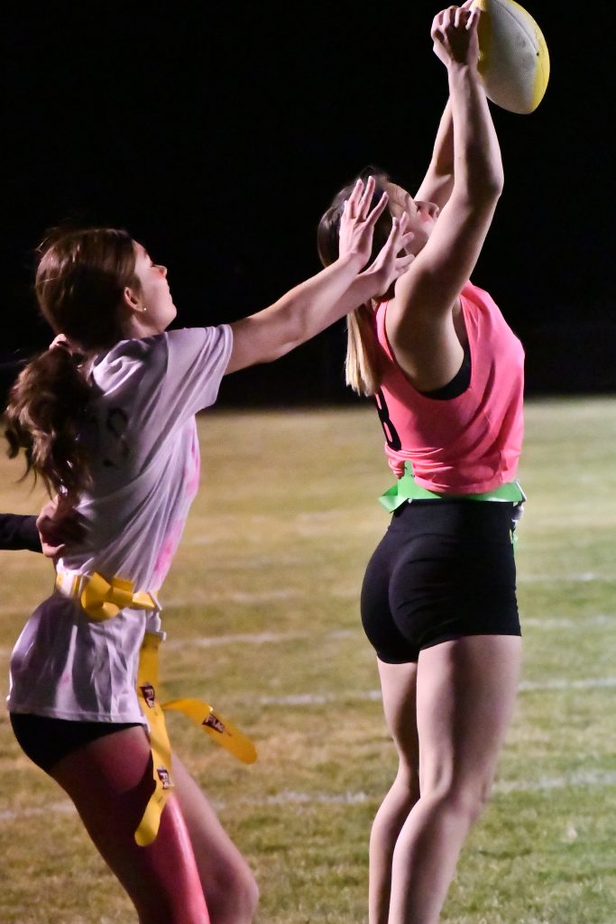 Moffat County girls get rowdy in Powder Puff football tradition