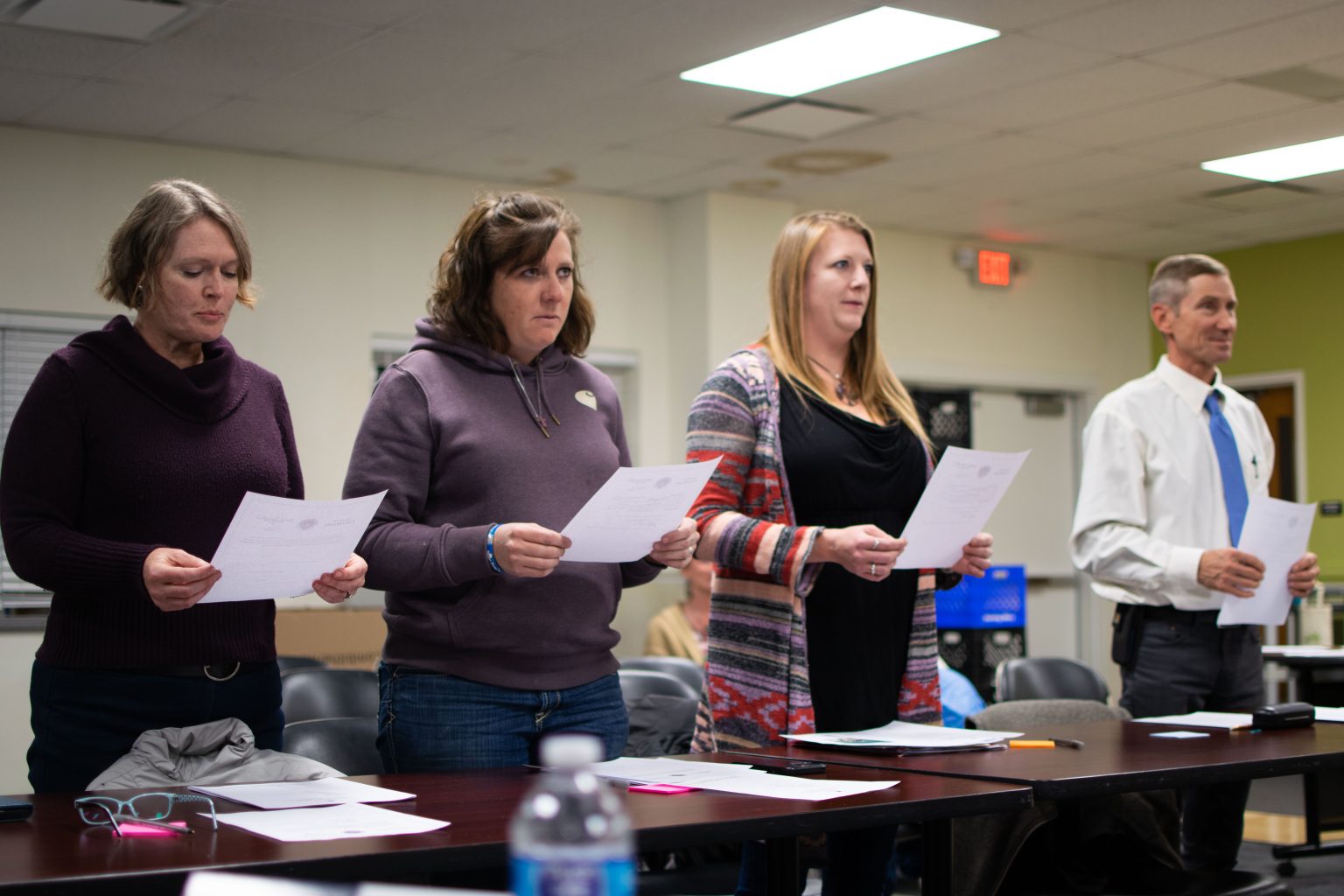 New school board members sworn in
