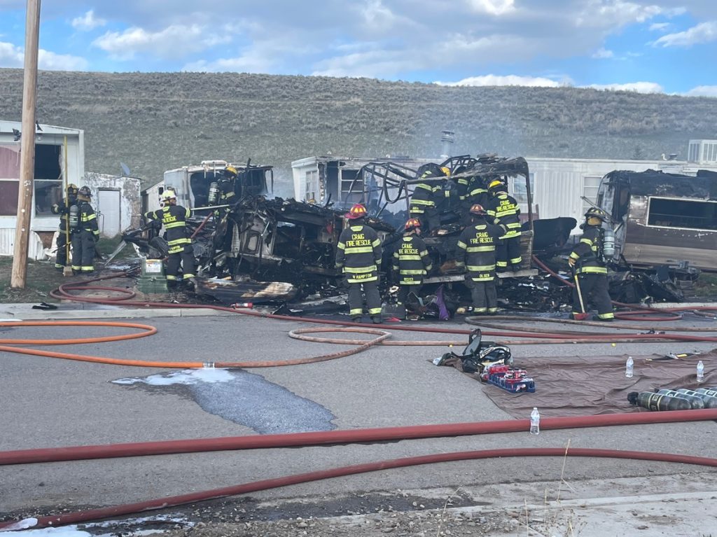 Fire guts home at Shadow Mountain Village Mobile Home Park - Vimarsana News
