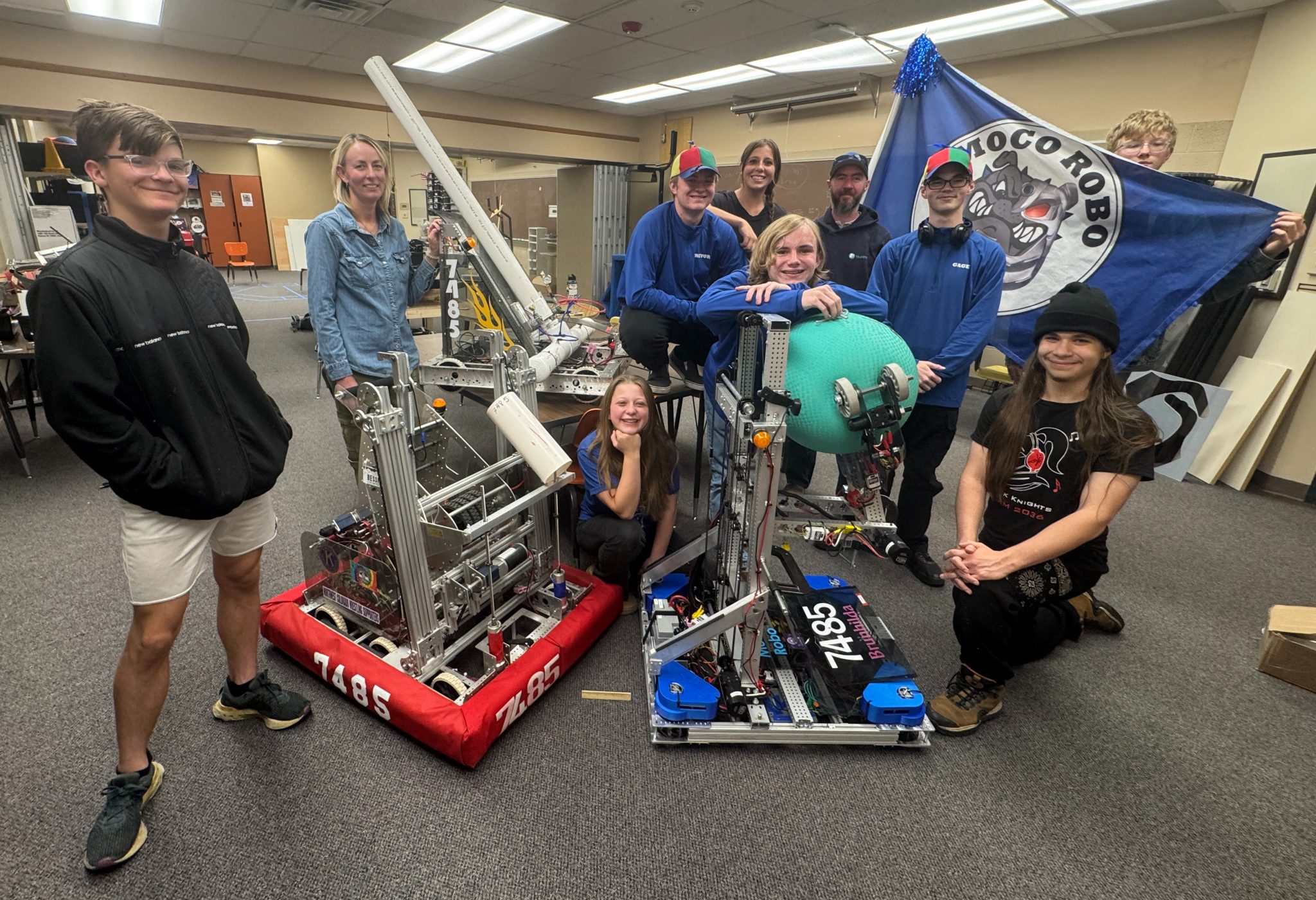 Building the future: Moffat County High School robotics team celebrates ...