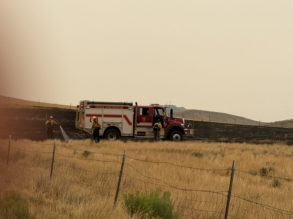 Pine Ridge Fire in Craig contained at 24 acres after multiagency response