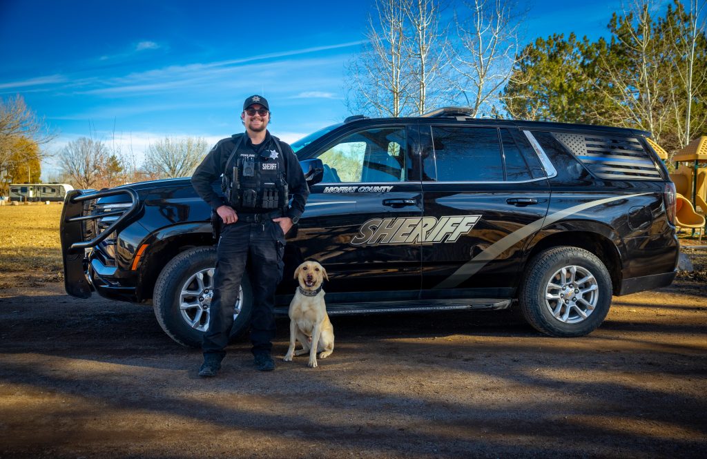 For Moffat County sheriff’s Sgt. Conner Pogline, service starts close to home