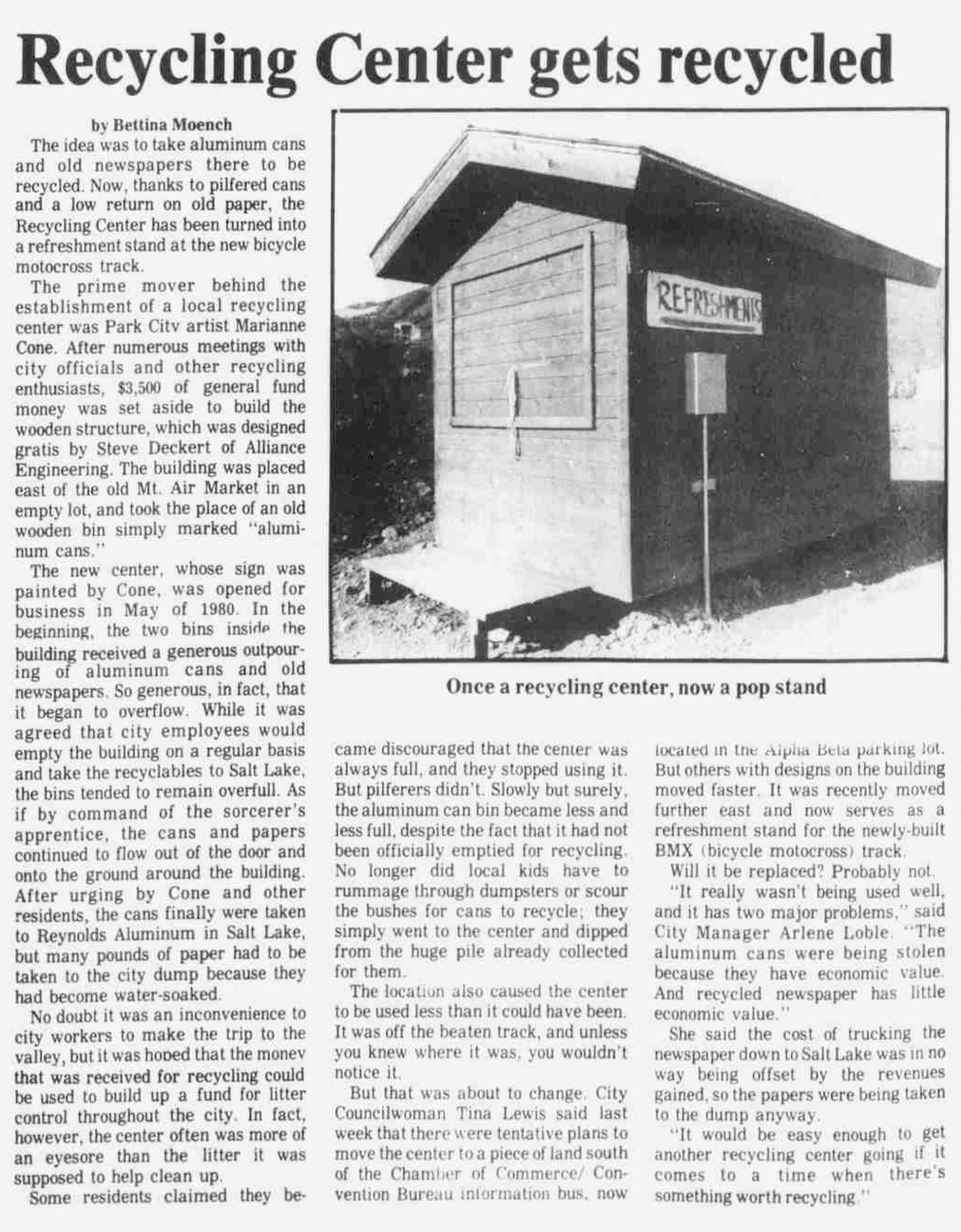 Way We Were Recycling revisited