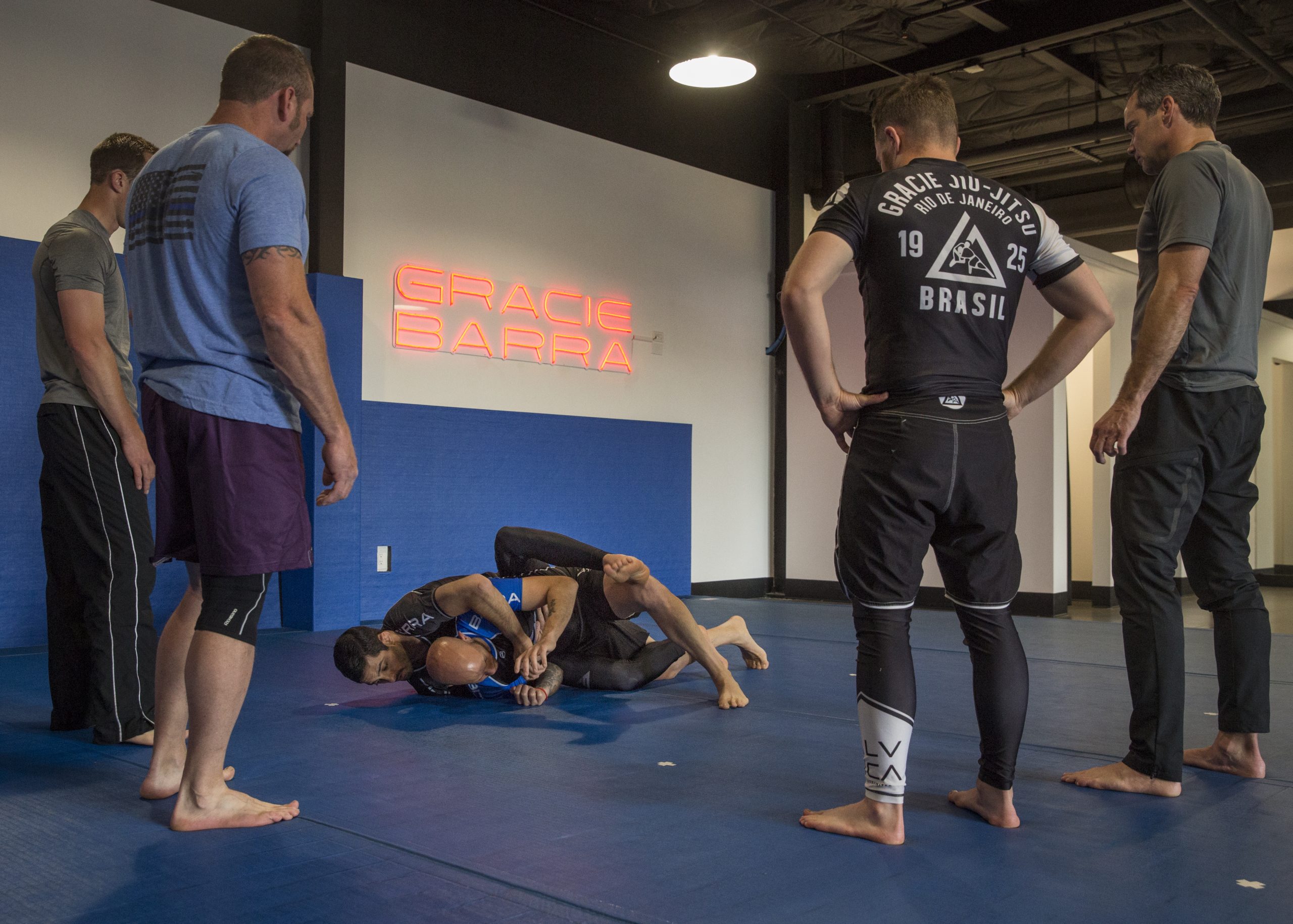 Jiu jitsu sessions give law enforcement officers options on how to