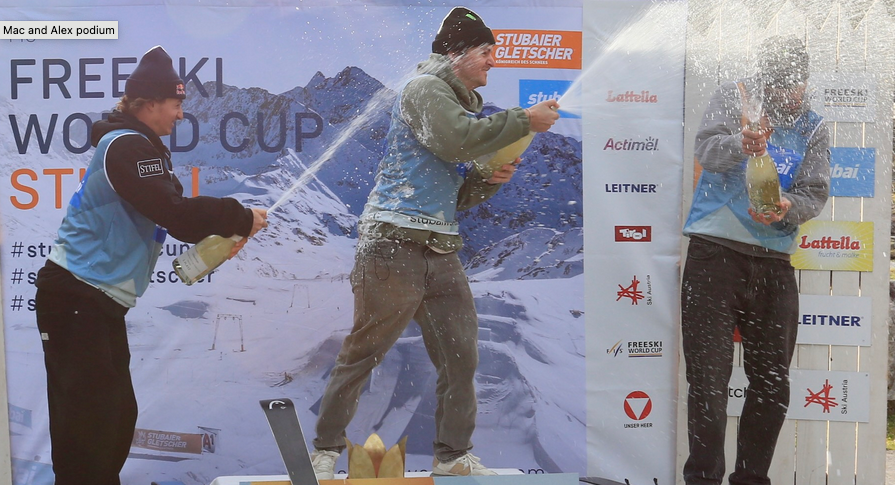 Two Parkites from U.S. Freeski Team podium at World Cup - Vimarsana News