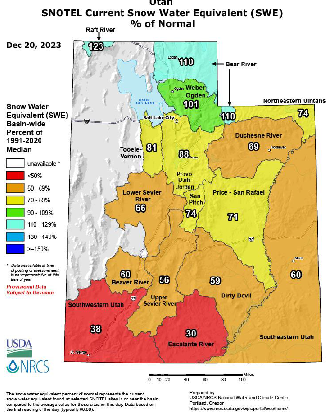 Snow Water Equivalent running slightly below normal so far - Vimarsana News