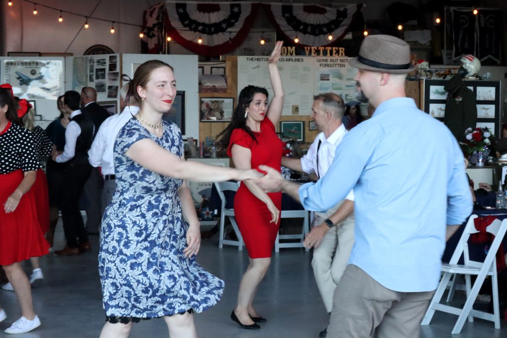 Swing dance at airport, planes recall another era and hopefully open wallets to support Commemorative Air Force - Vimarsana News
