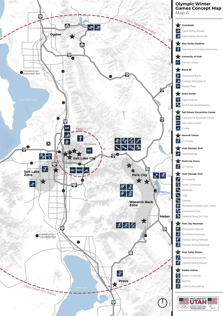 Winter Olympic bidders outline details of proposed competition slate at Park City-area venues - Vimarsana News