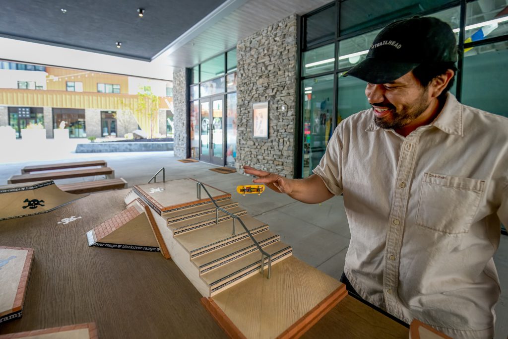 Pendry Park City’s fingerboarding skate park is a ‘third place’ for
