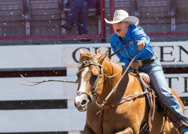 Frontier Days showcases ongoing boom in female-dominated barrel racing ...