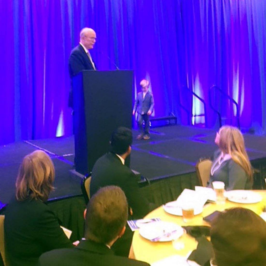 Roberts presented global child nutrition lifetime achievement award