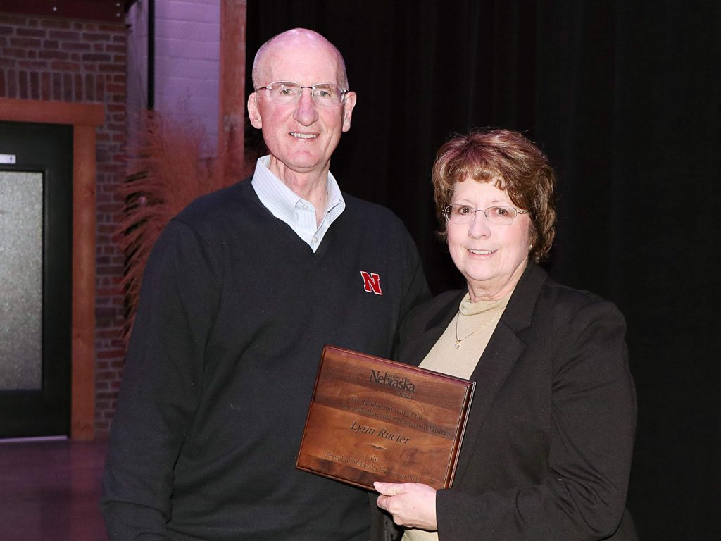 Service to Panhandle ag, Friend of Extension, and esprit de corps recognized by Panhandle Center
