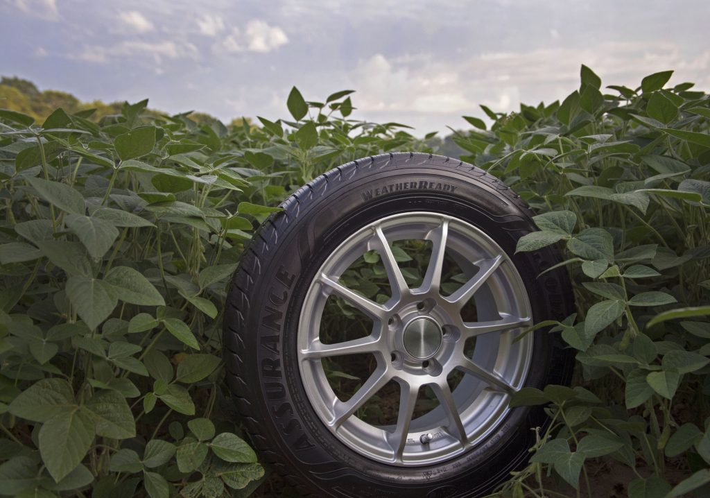 Innovative use for soybean oil highlighted in soy tire giveaway