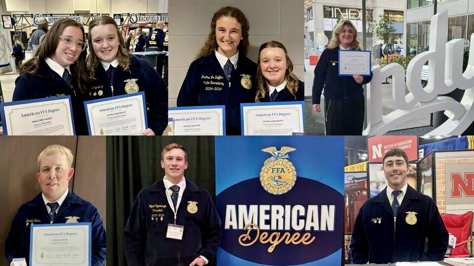 American FFA Degrees presented at National FFA Convention