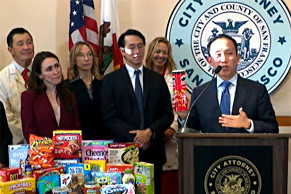 San Francisco hold news conference on ultraprocessed foods lawsuit