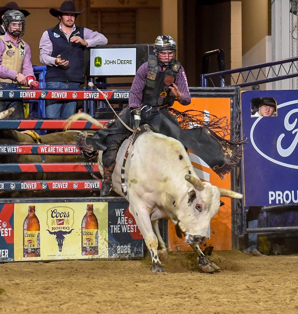 Colorado bull rider heats up National Western Stock Show Rodeo