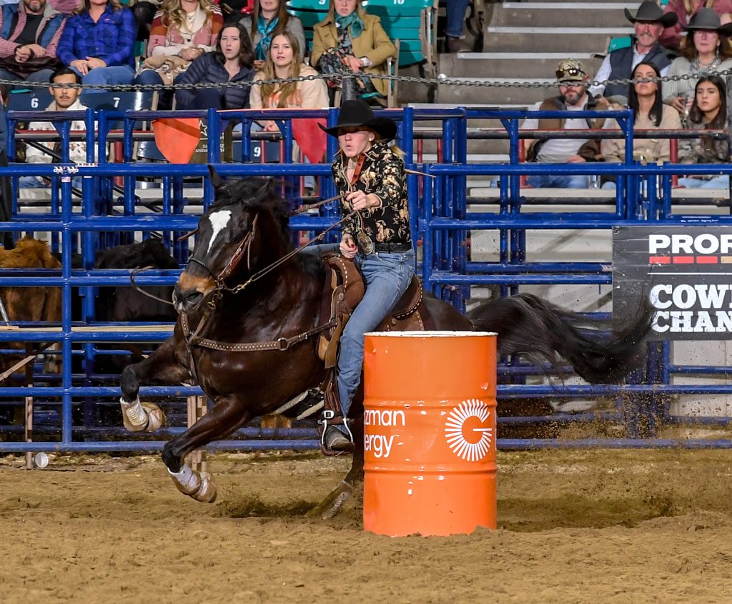 Barrel racing offers excitement at National Western Stock Show Rodeo