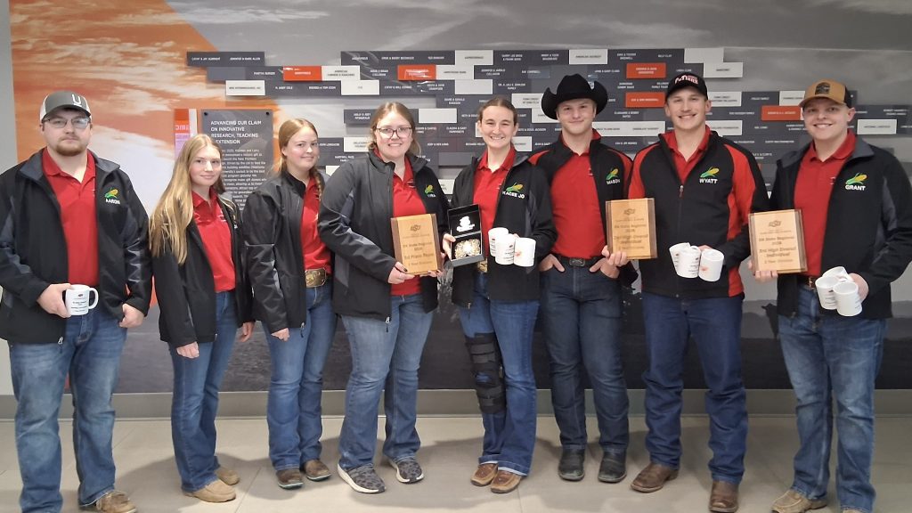 NCTA Crops Judging Team legacy continues