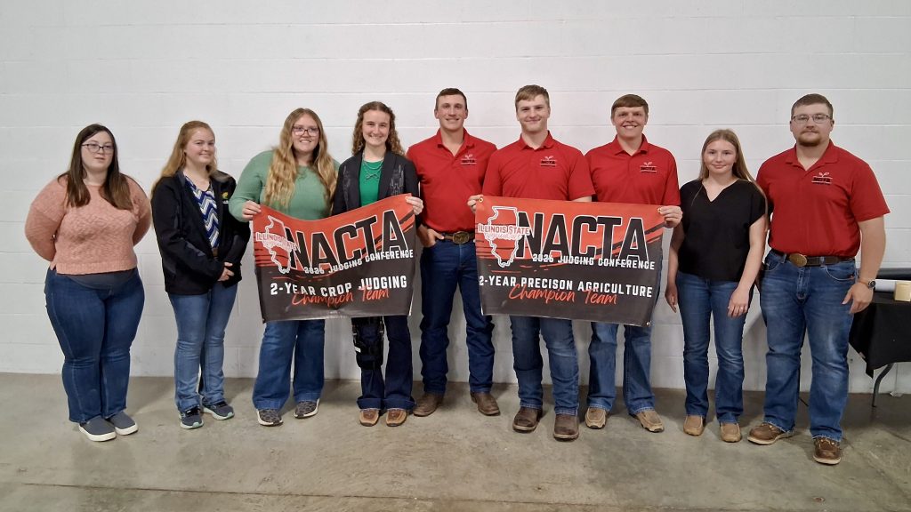 NCTA students shine at crops and precision agriculture contests