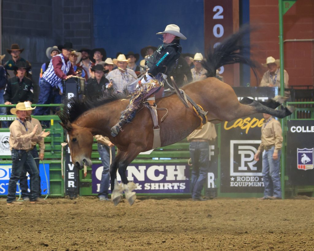Leaderboard sees changes at College National Finals Rodeo