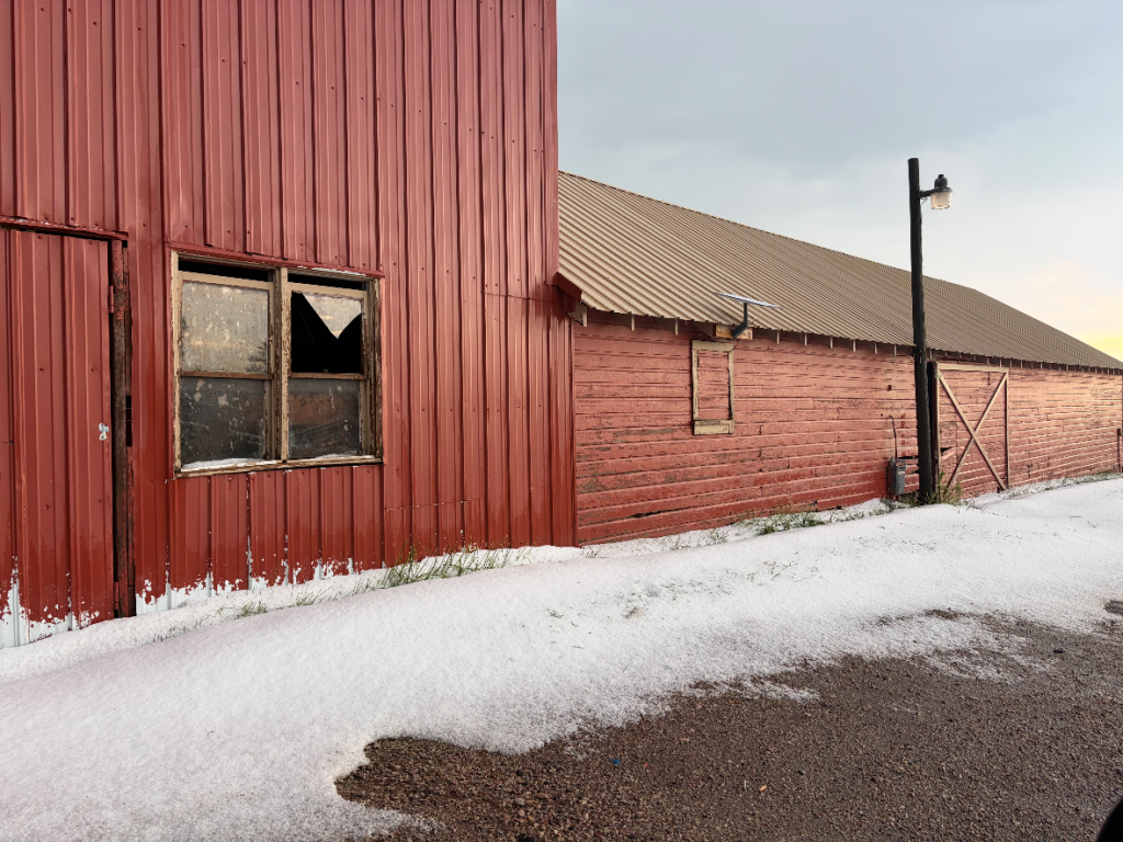Hail piles like snow: Storm slams Hay Springs, Rushville ranches
