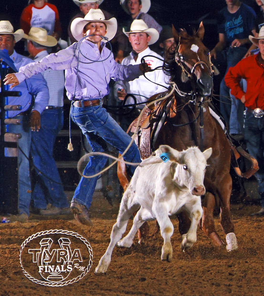 Sutton’s RWS Pobres Allusive was the high point Texas Junior High School Rodeo calf horse and champion at the Joe Beaver Invitational Roping.