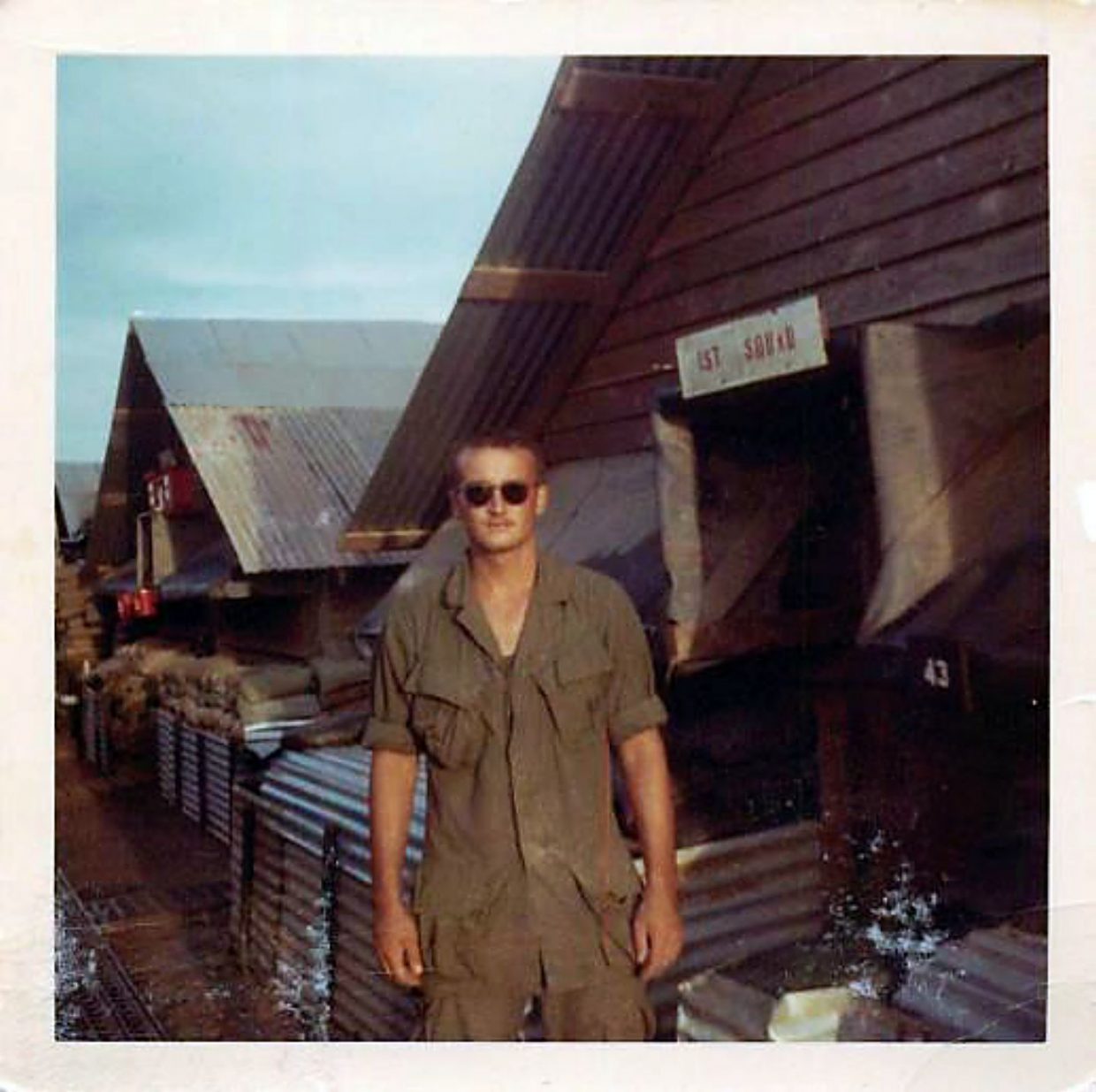 Veteran salute Sam Marty