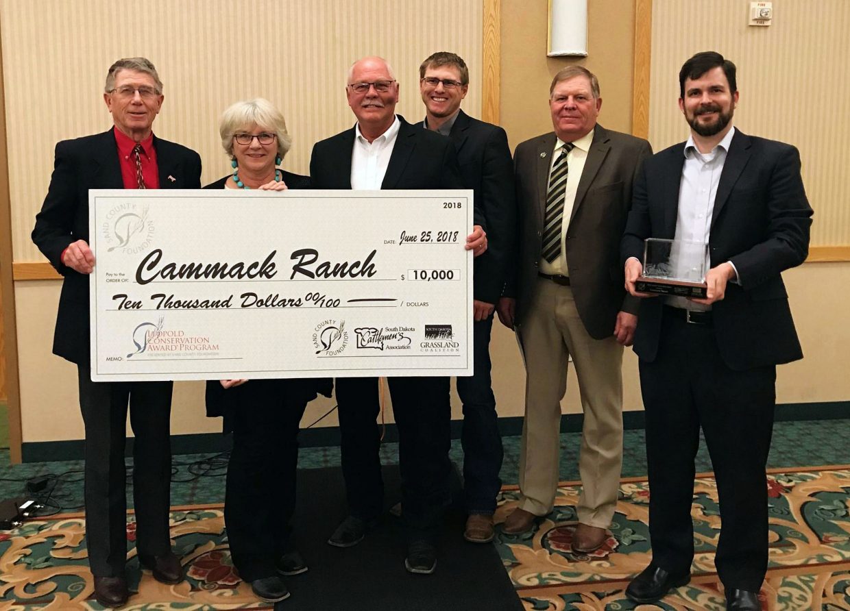 Cammack Ranch wins South Dakota Leopold Conservation Award