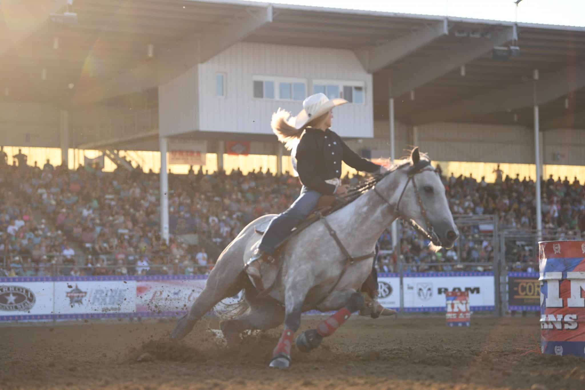 Quartered Rodeo It’s Fiesta Time: Cowgirl Piper Cordes rides SD ‘Girl’ Quarter Horse ...