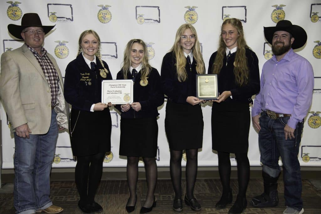 SD Members Shine in FFA Career Development Events