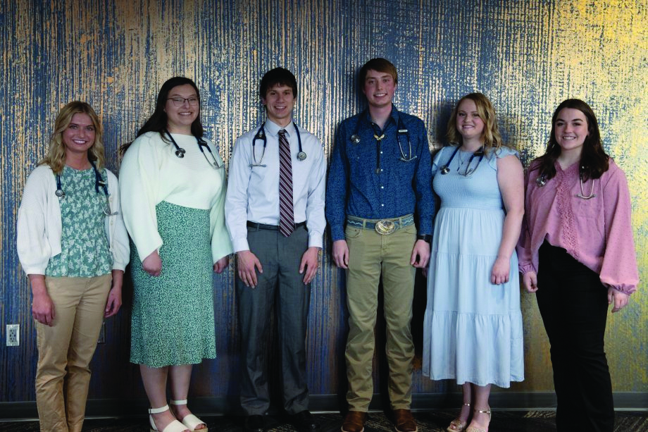 Stethoscope Ceremony Honors SDSU Students Accepted to Veterinary