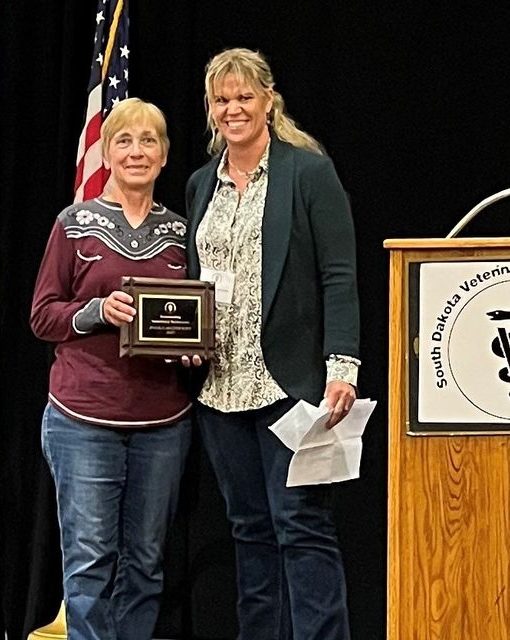 South Dakota Veterinary Medical Association honors several